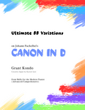 Ultimate 88 Variations on Canon in D (sheet music) - Spiralbound